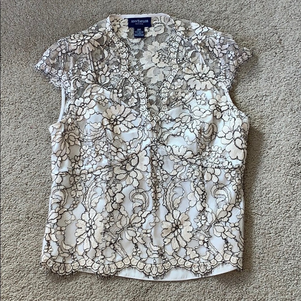 Ann Taylor lace top